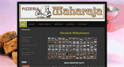 Desktop Screenshot of pizza-maharaja.info